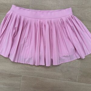 lululemon athletica Light Pink Pleated Skort